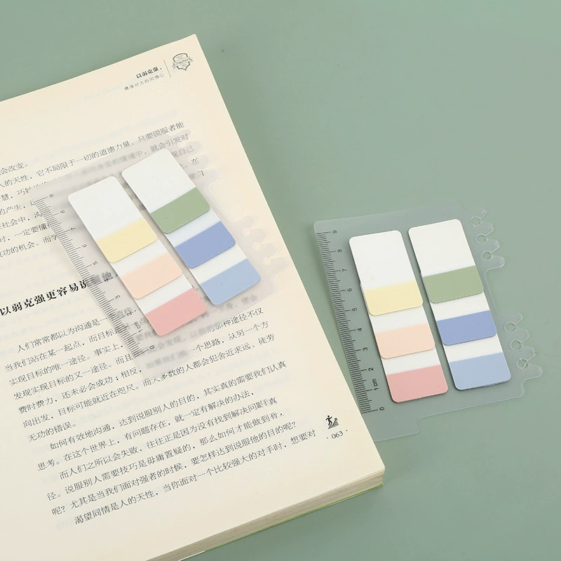Writable индексные наклейки с 6 цветами классификации, прозрачные, многоразовые, настраиваемые для каталогов и книг