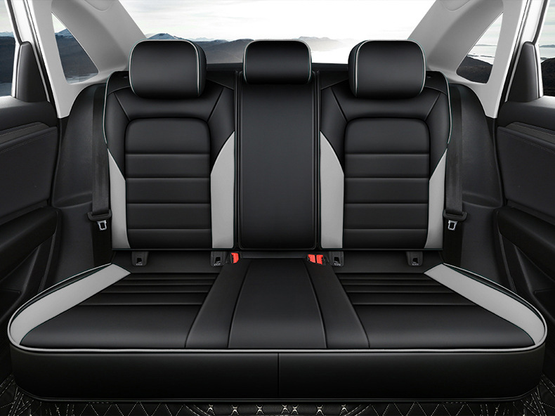 Jetta VS5 special car seat cover four seasons universal full-surround cushion vs5 perforated leather breathable seat cover cushion