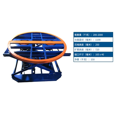 Load-Bearing Adjustable Lifting: Avtomobil fırlanan platformaları - 338609-spring-fixed-platform-truck