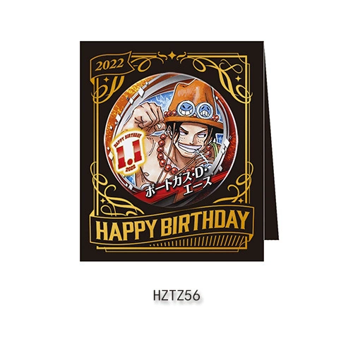 Бейдж дня рождения Comic Factory ONE PIECE Лuffy Zoro Chopper Sanji Nami стойка для бейджей на день рождения