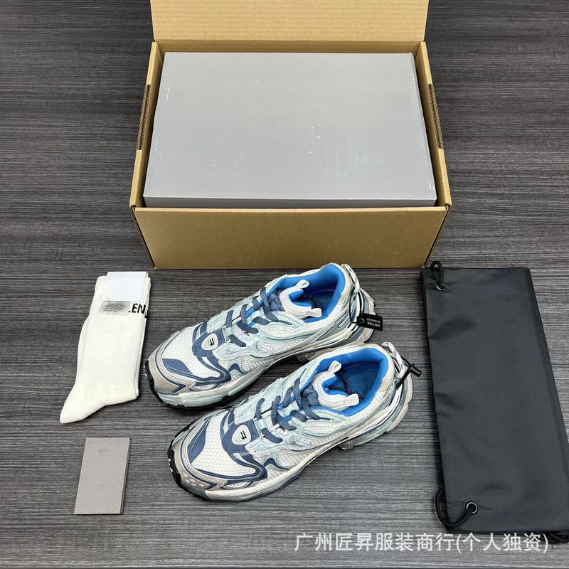 跨境专供毒家现货25ss纯原版本巴黎B家做旧翘头休闲运动鞋|undefined