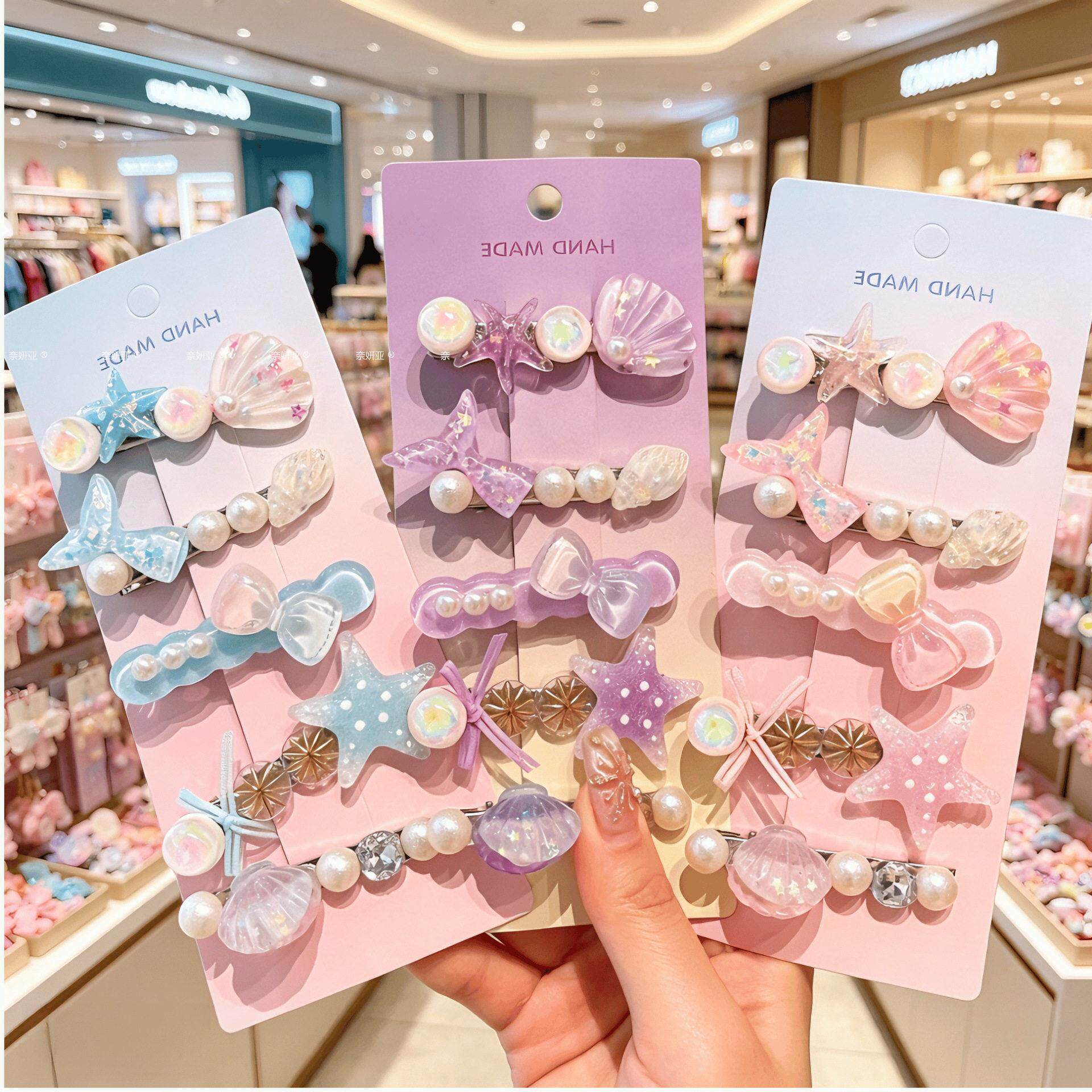 Children's cute marine hairgrip