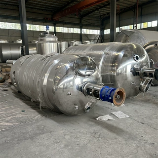 加工定制3000升三联发酵罐 不锈钢食品发酵设备 立式生物发酵设备