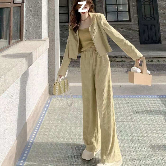 炸街轻奢气质小香风套装女2025早秋新款减龄洋气显瘦时尚两件套女|undefined