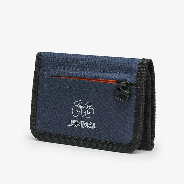 Jamie Road New Canvas Wallet Trendy Men's and Women's Student Wallet Casual Sports Wallet Daily Matching Small Wallet