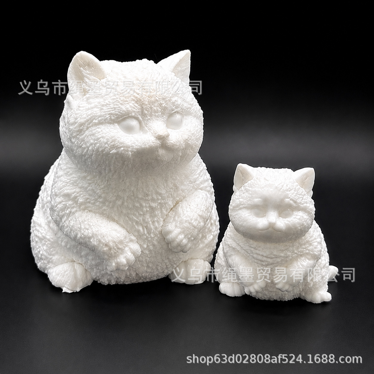 DIY Cat Squishy Soft Rubber Toy for Coloring and DIY Makeup Toy Handmade Ornament