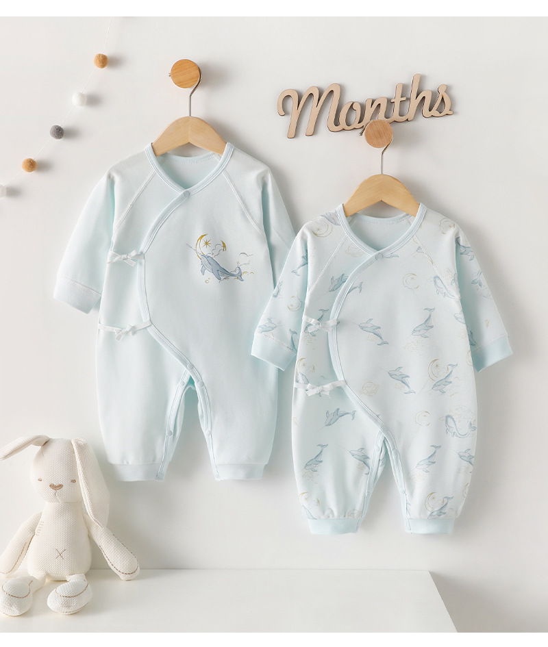 Pijama de bebé en algodón puro enterito sin costuras_voghion.com