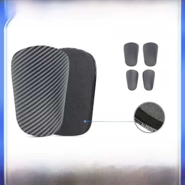 Wholesale Carbon Fiber Pattern Football Shin Guards Sports Football Socks Protective Pads Competition Impact-Resistant Professional Foot Protection Manufacturer