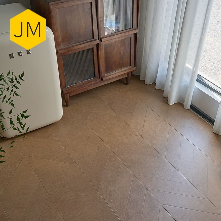 Оригинальная поверхность AB во французском стиле с ромбовидным узором, кольцо для роста, рыбья кость, древесная плитка, ретро-плитка для спальни, гостиной, необрезанная имитация деревянного пола