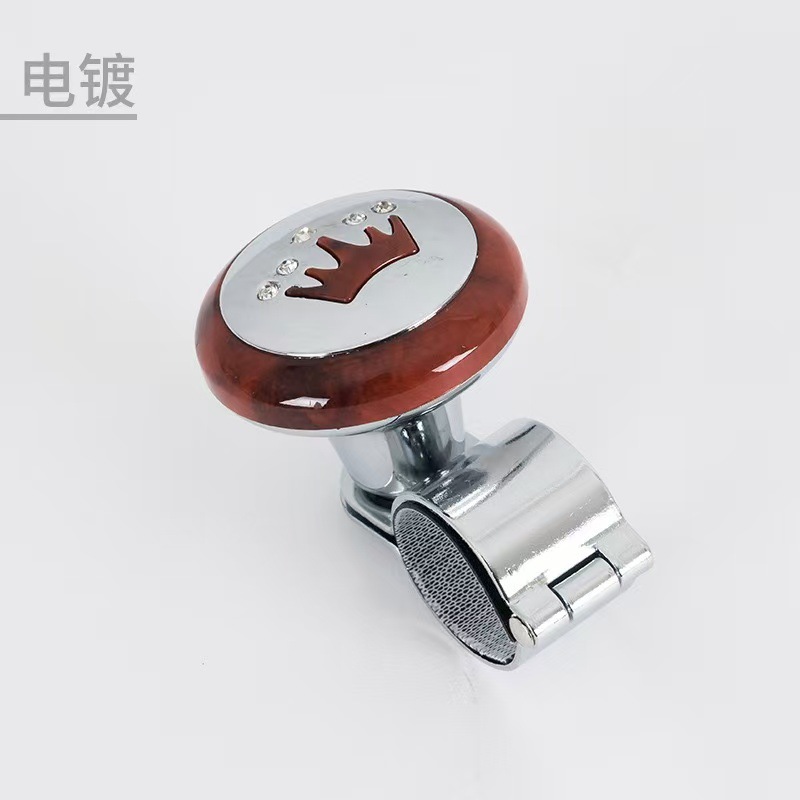 Car steering wheel power ball handle with steel ball bearing, labor-saving steering wheel assistive device