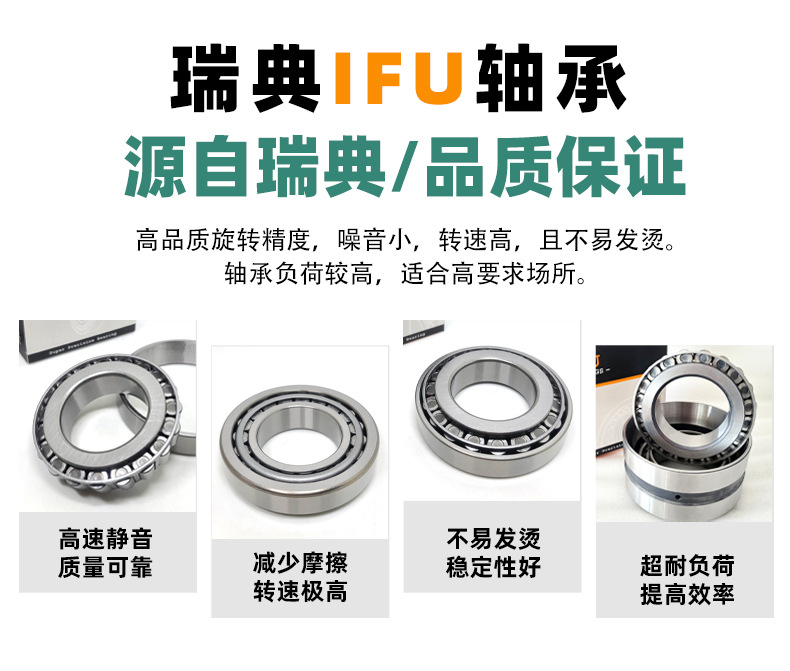 Swedish Ifu Bearings 565/563 639/633 Inch Non-Standard Bearings Durable Crankshaft Cylindrical Drive Shaft