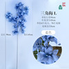 24 years of haze blue wedding decoration fake flower hotel photography flower wall flower arrangement welcome area