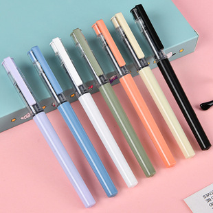 High Yan Value Direct Liquid Ball Pen Quick-drying Gel Pen Office Sign Pen Advertising Pen Student Examination Water Pen Black