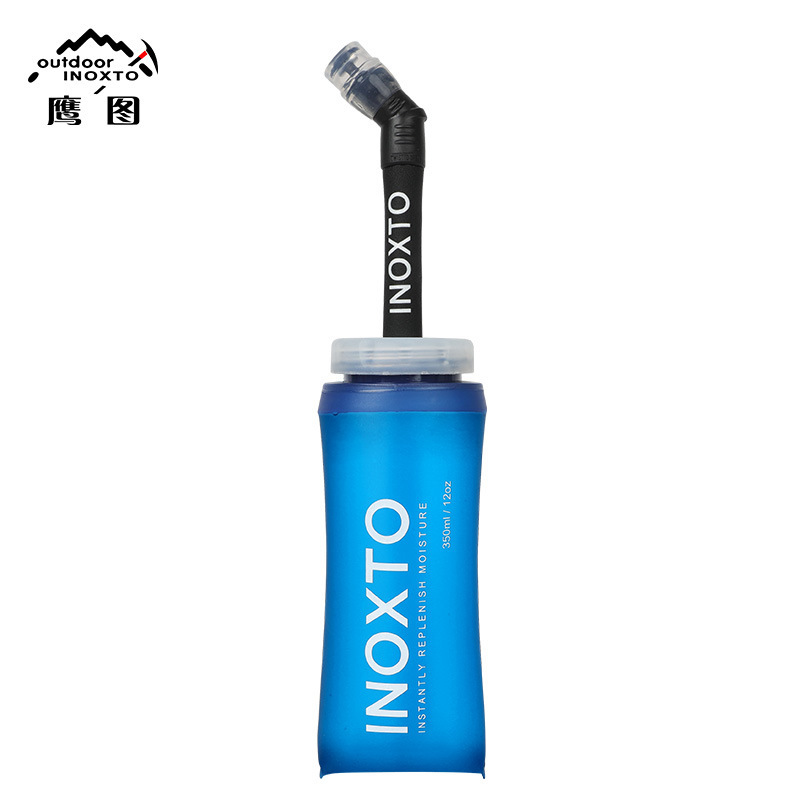 inoxto アウトドアスポーツウォーターバッグ 水筒 大容量 ポータブル ランニング サイクリング 水収納用品 絞り式 防水|undefined