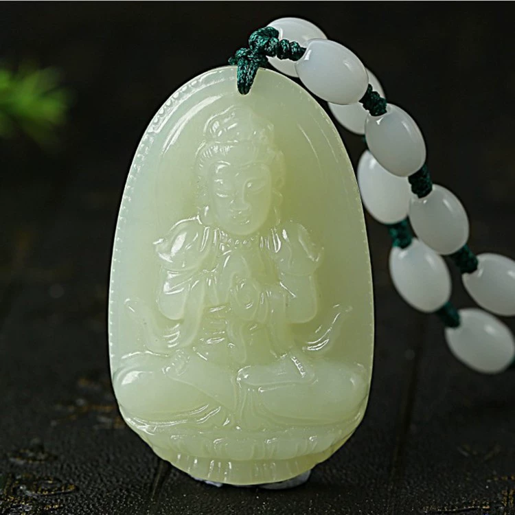 Подвеска нефрит, чай Tieguanyin для мужчин и женщин, ожерелье, Китайский гороскоп, для любимого