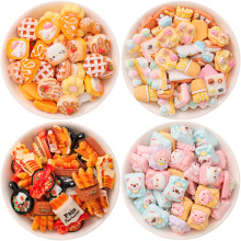 仿真趣味食玩蛋糕饼干糖果点心奶油胶手机壳发夹配件diy树脂饰品