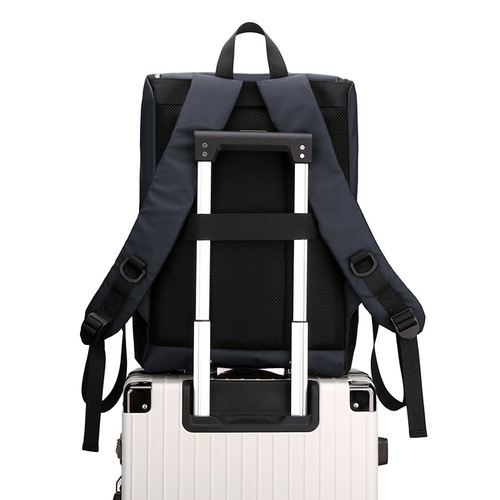 New men's casual backpack, trendy large-capacity backpack, business commuter computer bag, fashionable casual men's bag, school bag