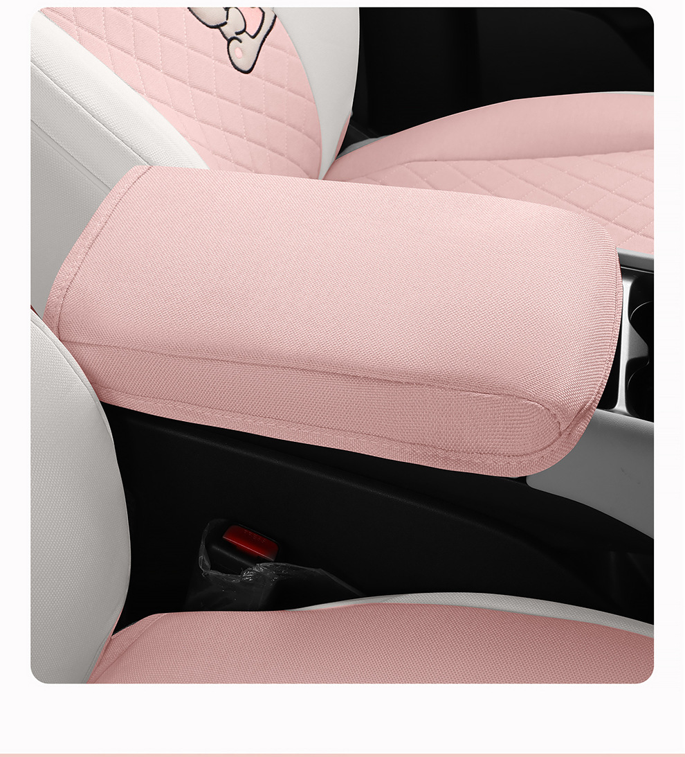 2025 Byd Yuan up Special Seat Cover Four-Season Fully Surrounded Seat Cushion Yuan up Cotton and Linen Fabric Car Seat Cover
