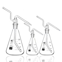 实验器材 250 500 1000ml正元锥形玻璃三角气体洗瓶 洗涤瓶