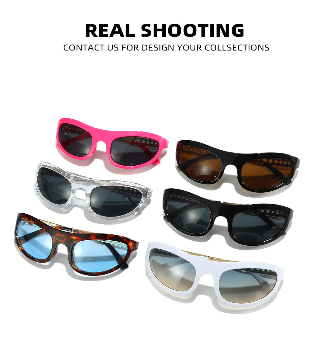 Fashion Geometric Pc Cat Eye Full Frame Women's Sunglasses display picture 2