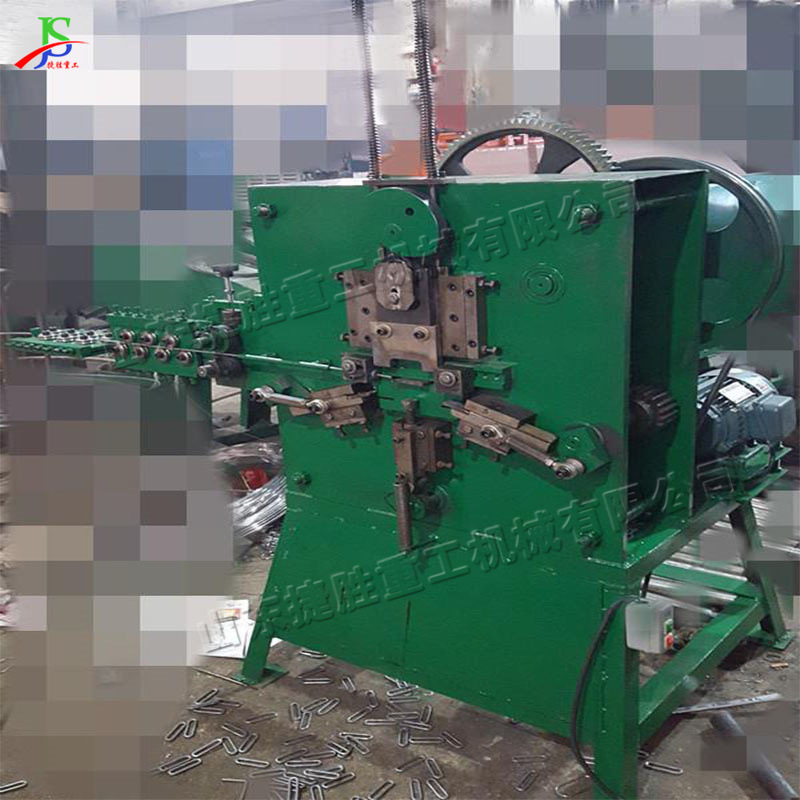 Máquina de hebilla de alambre de metal alimentación automática hebilla en forma de D en forma de S que forma la máquina zapato decoración sujetador hebilla de metal equipo