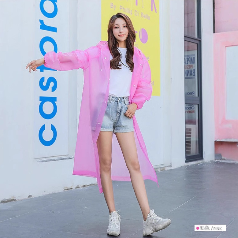 Non-Disposable Raincoat, Long, Thickened, Full-Body Rainproof, Men's and Women'S, Adult Outer Wear, Fashionable, Outdoor Travel, Portable Non-Disposable Raincoat, Long, Thickened, Full-Body Rainproof, Men's and Women'S, Adult Outer Wear, Fashionable, Outdoor Travel, Portable