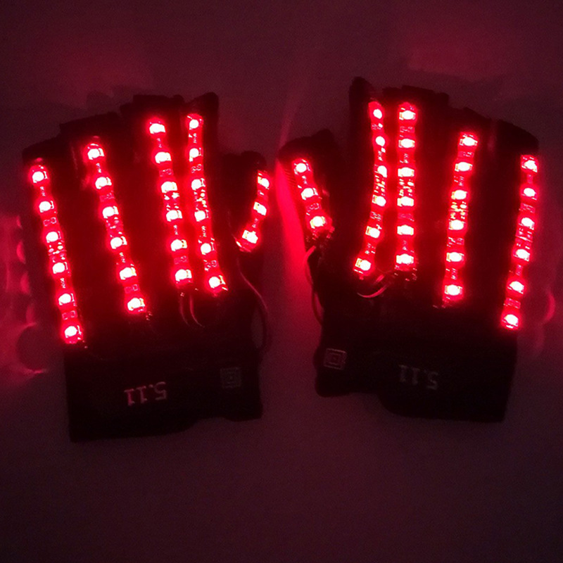 Gafas luminosas gafas LED traje etapa apoyos discoteca cantante intermitente LED gafas 12V masculino y femenino cantante