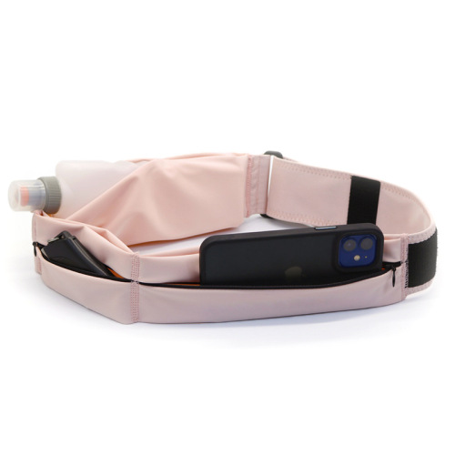 New sports waist bag for men and women, outdoor running mobile phone bag, wrap-around multi-functional large-capacity water bottle waist bag