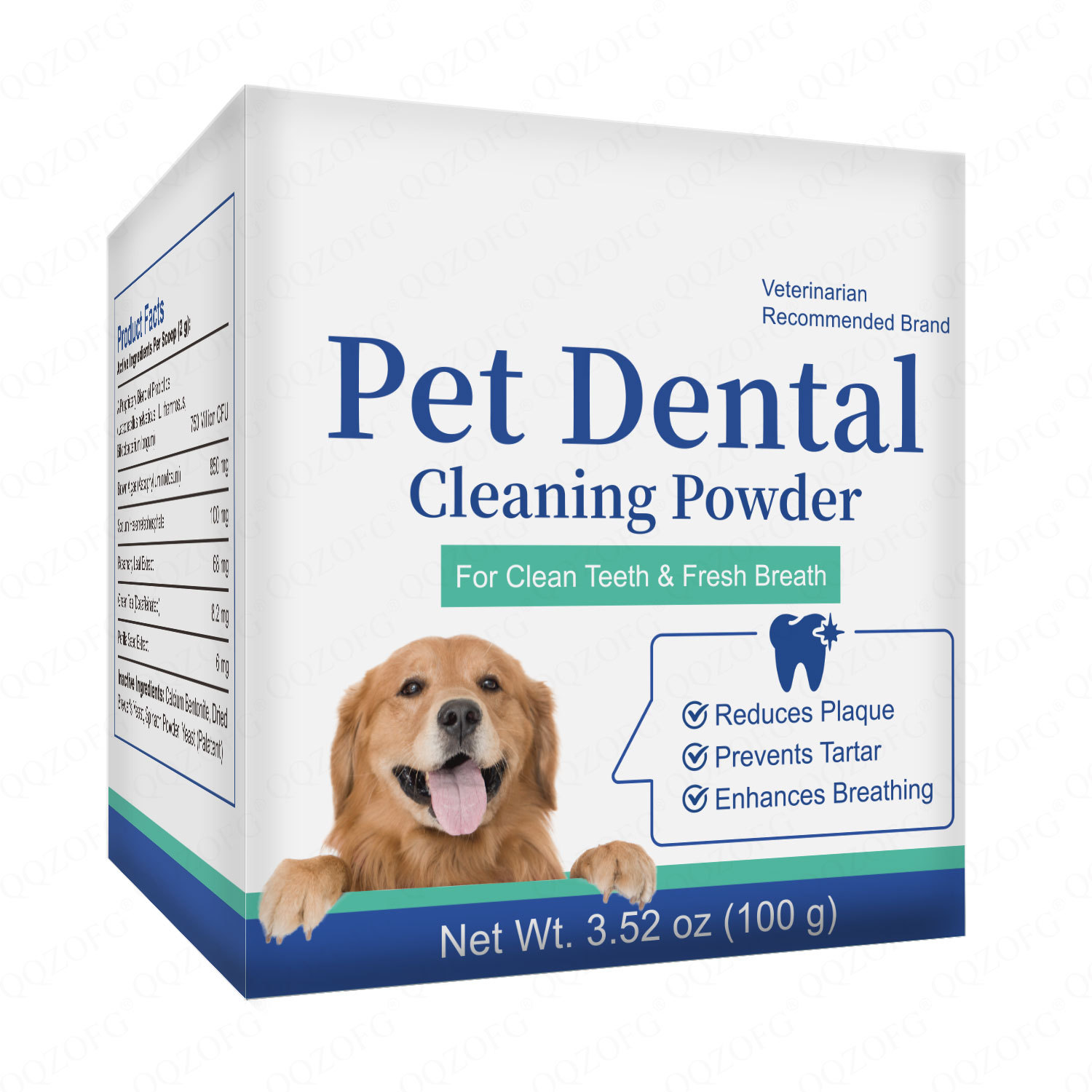 Порошок для чистки зубов для домашних животных Pet Dental Cleaning Powder