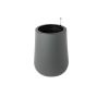 Plastic round flowerpot, increased thickness, suitable for import