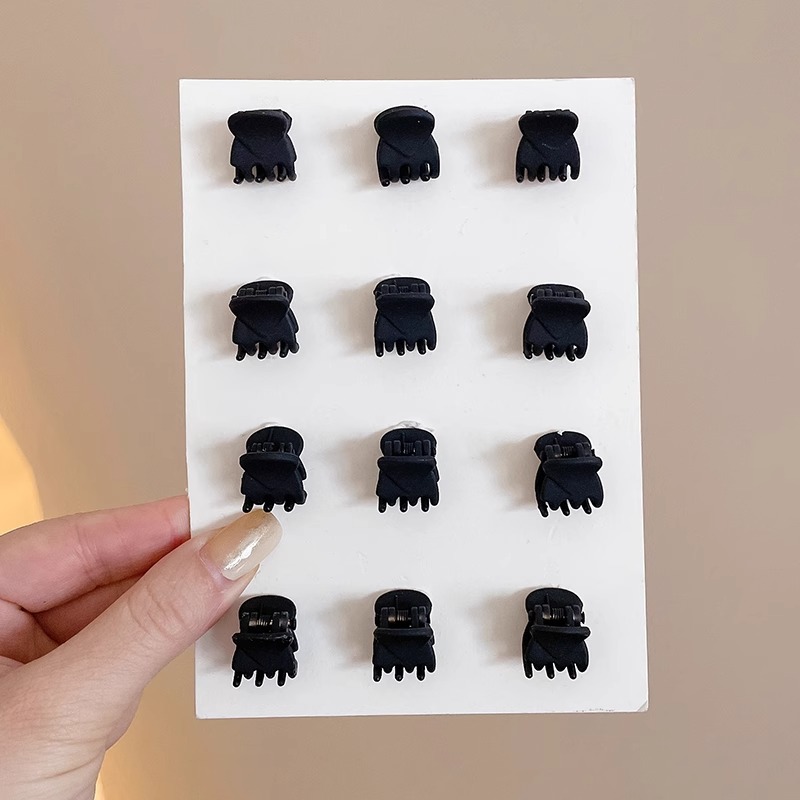 Horquilla de calabaza esmerilada de alta calidad, temperamento femenino, pinza de agarre grande, parte posterior de la cabeza, pinza de tiburón, clip de tiburón, tocado, horquilla