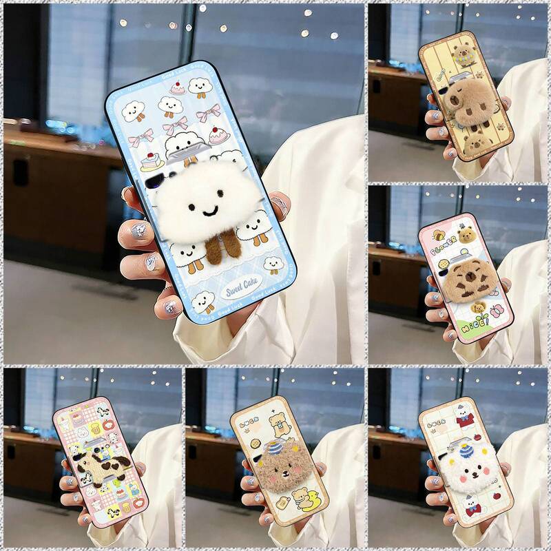 Suitable for Lenovo Mobile Phone Cases, Anime Trendy Embroidery, Textured Heat Dissipation, Three-Dimensional Youthful and Quirky Design, Unisex Couple 3D