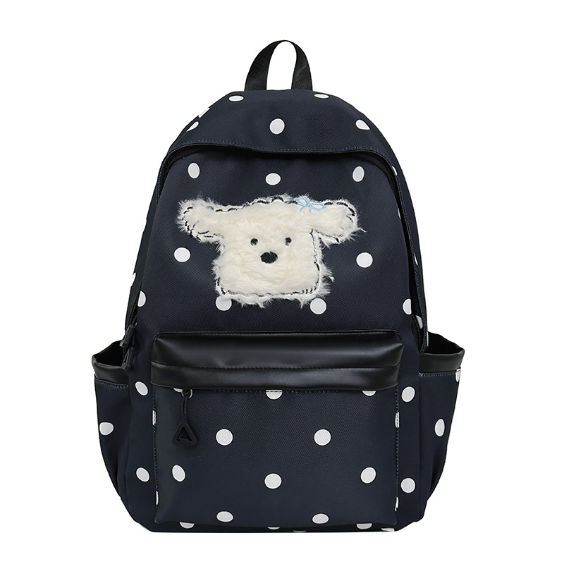 Mochila de alto valor facial para niños y niñas encantadora impresión de gran capacidad mochila de niños de dibujos animados perros mochila de niños