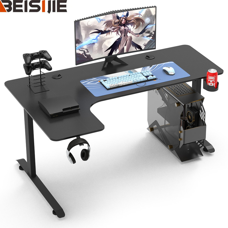Beesje Factory Direct Corner E-Sports Table Home L-Type Simple Computer Table Internet Cafe Oversized Game Table