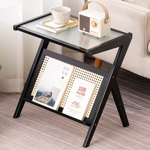 Coffee table cabinet small table tea room mobile tea table living room household tea cup set tea table simple modern