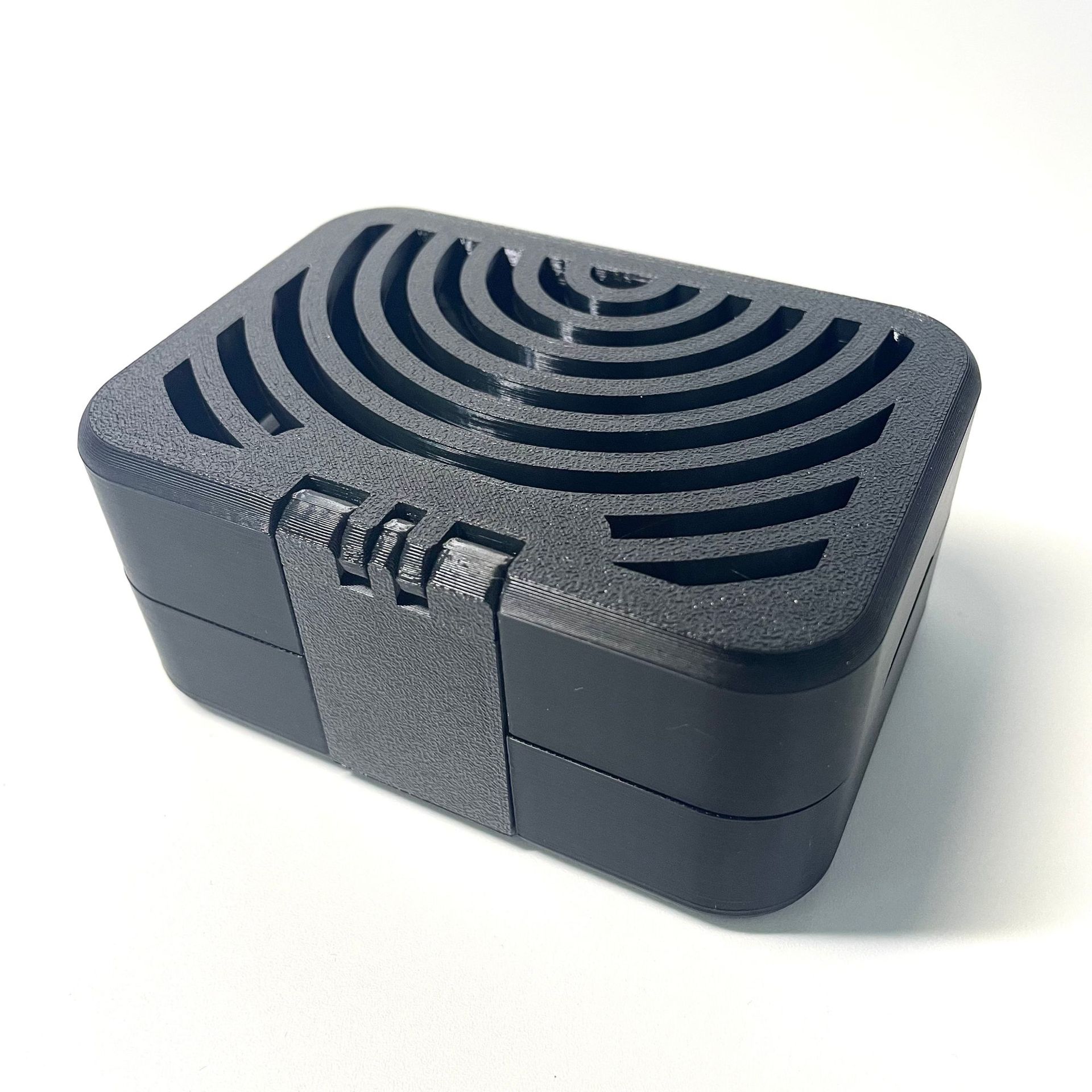 3D-Printed Modern Minimalist Car Fragrance Box, Effectively Removes Odors and Freshens the Car Interior, Compatible with Solid Soap and Balm