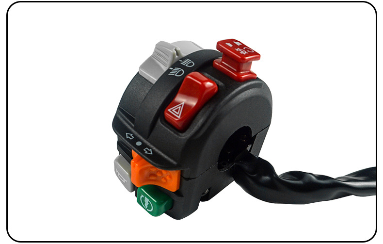 Southeast Asia Motorcycle Modified Handlebar Switch Multi-Function Combination Switch Kg-028 Function Switch