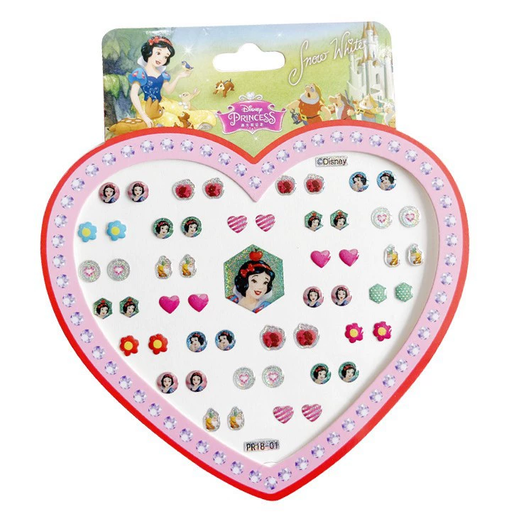 Genuine children's shiny ears stickers for princess, cartoon sticker, 3D