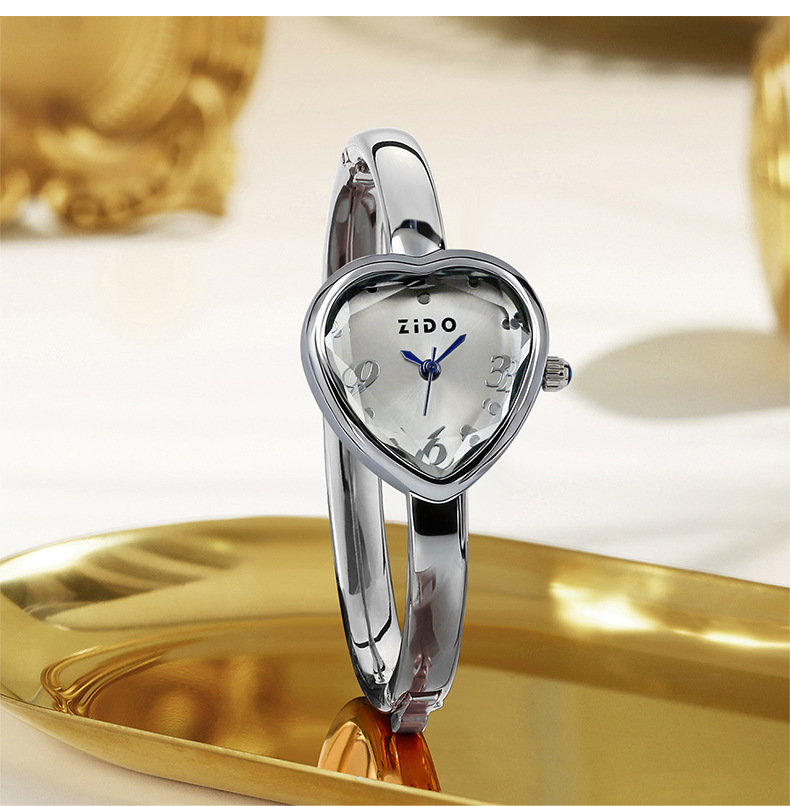 Reloj de pulsera para mujer corazón personalizado lujo cuarzo_voghion.com