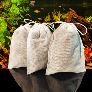 Fish Tank Non-Boiling Tortoise Curved Skin Turtle Raising Aquarium Fish Tank Elemene Leaf Lazy Man Adjusting pH Value Water Grass Landscape Tea Bag