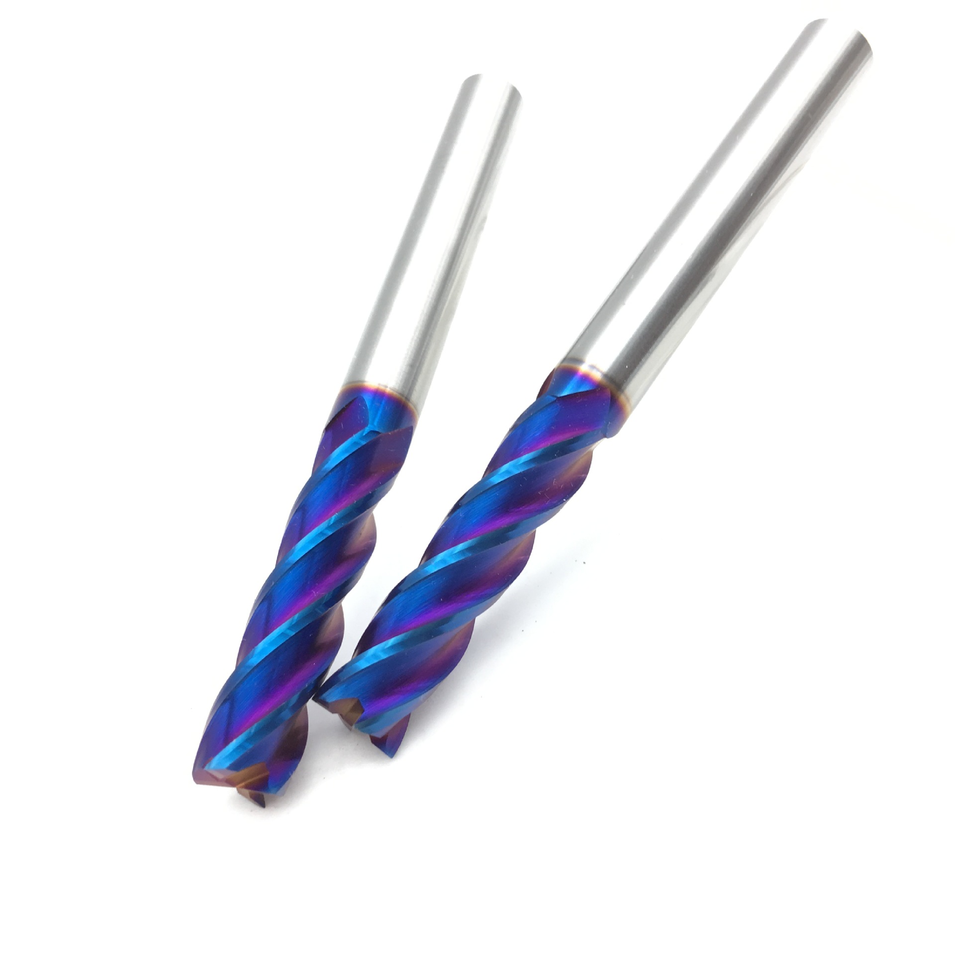 55度4刃钨钢平铣刀 数控刀具硬质合金铣刀涂层D3.5*10*D4*50L*4T