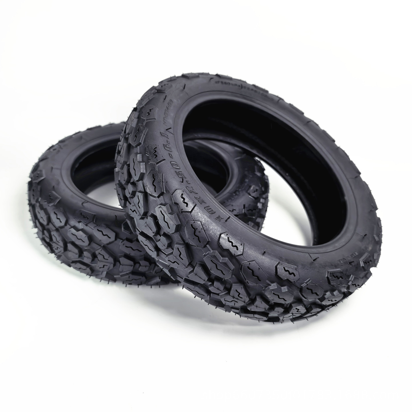 10*2.50-6. Off-road outer tire, wear-resistant and thickened, inflatable tire for electric scooters 10x2.50-6.1 outer tire