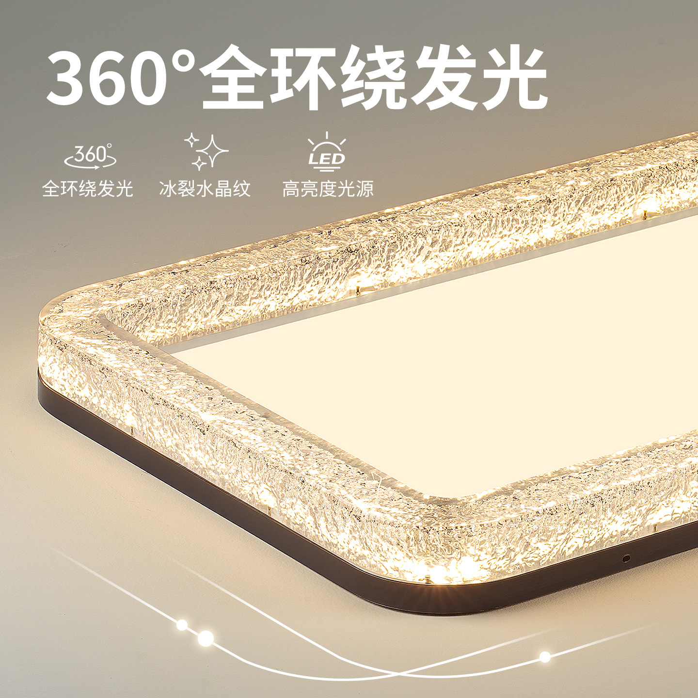 Gran vista de jardín italiano sala de estar lámpara de techo 2026 nueva luz de lujo atmósfera alta sensación de toda la casa lámpara Zhongshan L686
