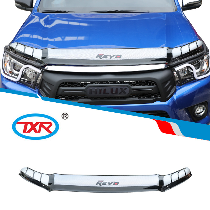 Adecuado para el bloque de grava galvanizado con tobera Camioneta Toyota Hilux Bonnet Guard