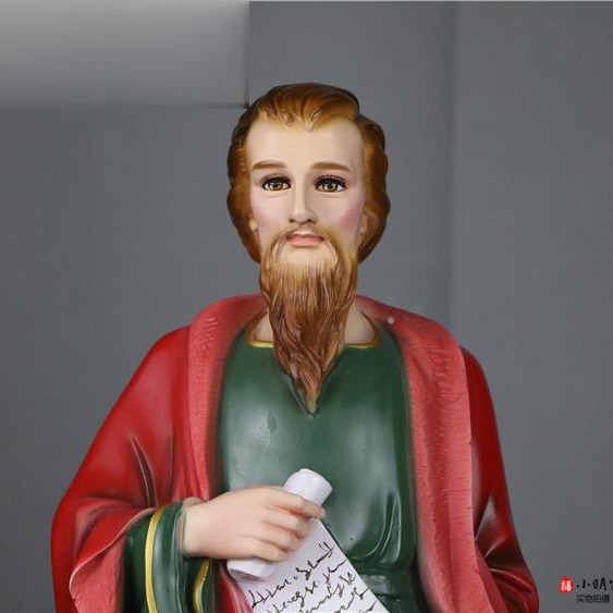 60cm San Mateo cuatro adornos históricos sagrados esculturas esculturas de la iglesia de la casa decoración del salón
