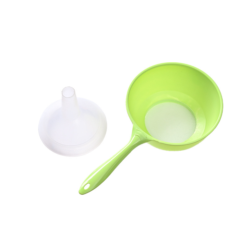 Embudo de Filtro para Cocina de Plástico Multifunción