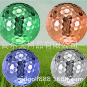 Diseño de logotipo de pelota de chapado de golf