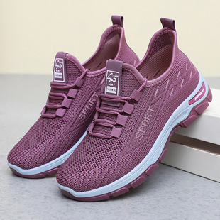 Shoes for women 2025 new cross-border women's shoes Feiwei breathable couple style casual shoes soft sole lightweight breathable sports shoes