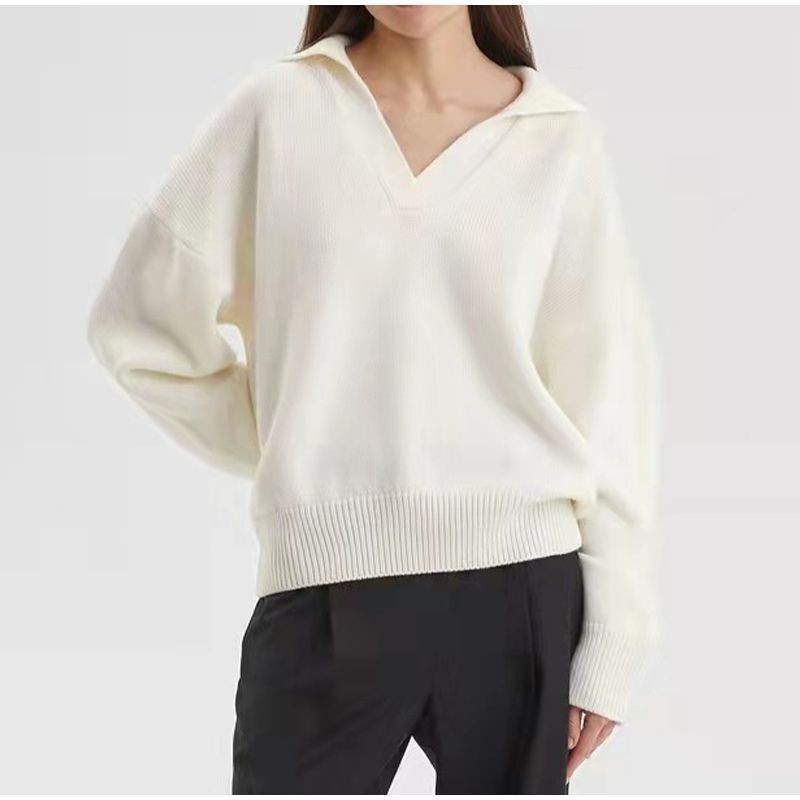 Women's Sweater Long Sleeve Sweaters & Cardigans Fashion Solid Color display picture 3