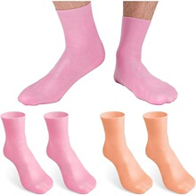 I 17816 Silicone Foot Care Socks �㲿������ �羳��Ӧ����
